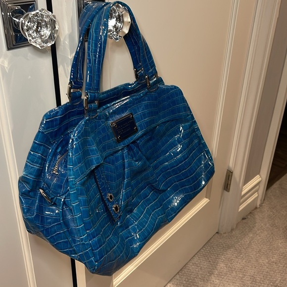 Marc Jacobs Blue Satchel - Gorgeous!!! - Picture 4 of 7